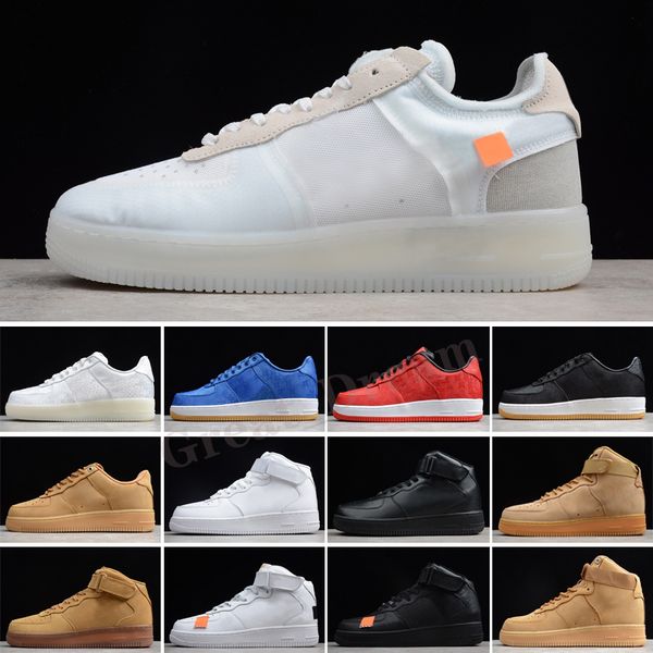 new one 1 men run shoes des chaussures high low triple white black brown sandal outdoor sports fashion women mens trainers sneakers
new one 1 men run shoes des chaussures high low triple white black brown sandal outdoor sports fashion women mens trainers sneakers