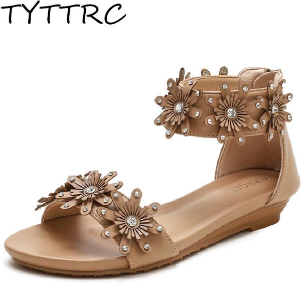 bohemia flowers woman flat heel sandals comfortable women large size summer shoes rhinestone beach casual ladies shoes, Black
bohemia flowers woman flat heel sandals comfortable women large size summer shoes rhinestone beach casual ladies shoes, Black