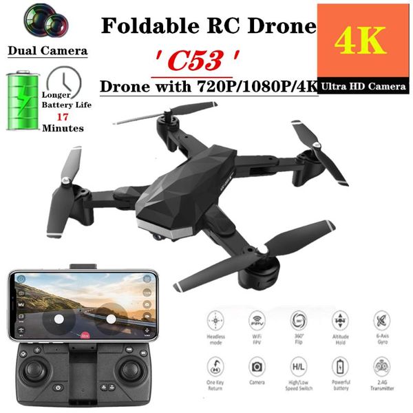 rc drone c53 foldable selfie drones with 4k hd dual camera optical flow following quadcopter vs xs809s xs812 helicopter toy
rc drone c53 foldable selfie drones with 4k hd dual camera optical flow following quadcopter vs xs809s xs812 helicopter toy