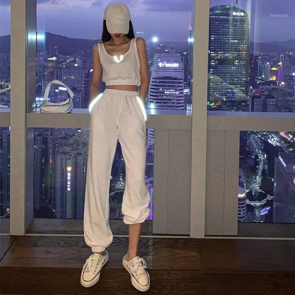 women sets pants and elegant reflective 2 piece set women outfits white crop pants streetwear joggers clothes1, Gray
women sets pants and elegant reflective 2 piece set women outfits white crop pants streetwear joggers clothes1, Gray