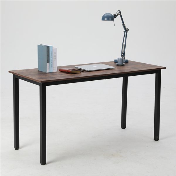 us stock computer desk 55 inch writing study desk for home office workstation simple retro table with sturdy metal frame for living room
us stock computer desk 55 inch writing study desk for home office workstation simple retro table with sturdy metal frame for living room