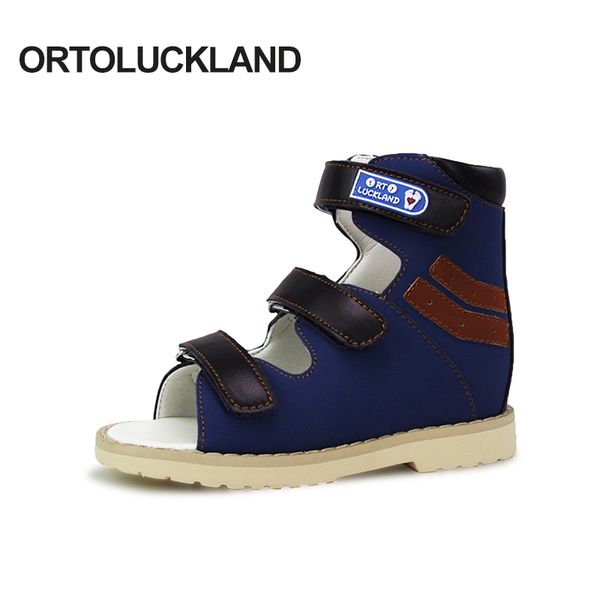 ortoluckland baby boys summer sandals kids leather orthopedic shoes girls open toe high ankle flat foot shoes for children q0112, Black;red
ortoluckland baby boys summer sandals kids leather orthopedic shoes girls open toe high ankle flat foot shoes for children q0112, Black;red