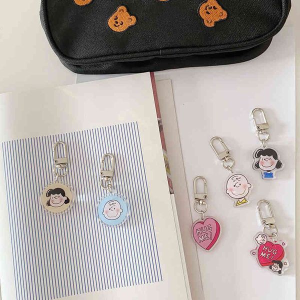keychains korean ins cartoon charlie key chain lovely girl heart pendant student bag accessories couple car, Silver
keychains korean ins cartoon charlie key chain lovely girl heart pendant student bag accessories couple car, Silver