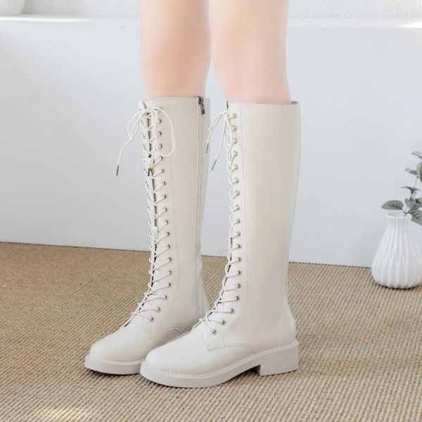 boots 2021 winter women knee high long split leather fashion lace-up snow non-slip thick heels shoes woman1, Black
boots 2021 winter women knee high long split leather fashion lace-up snow non-slip thick heels shoes woman1, Black