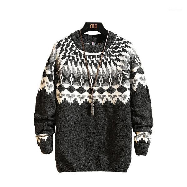 autumn knitted sweater men jacquard pattern sweater fashion casual plus size pullovers men o-neck long sleeve clothing1, White;black
autumn knitted sweater men jacquard pattern sweater fashion casual plus size pullovers men o-neck long sleeve clothing1, White;black