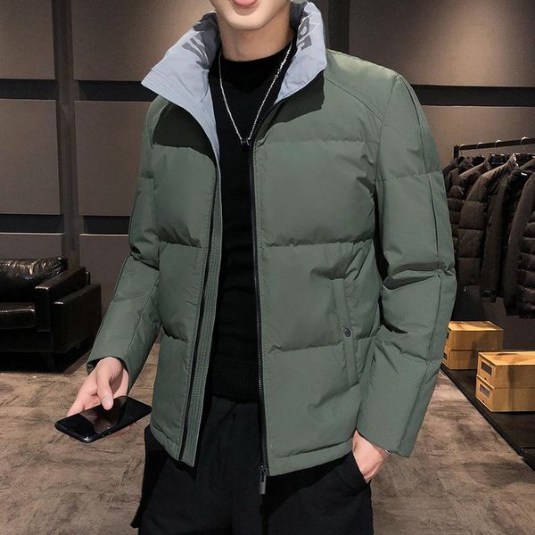 men's down & parkas mens winter coats stand collar white duck jacket for men in autumn and 2021, Black
men's down & parkas mens winter coats stand collar white duck jacket for men in autumn and 2021, Black