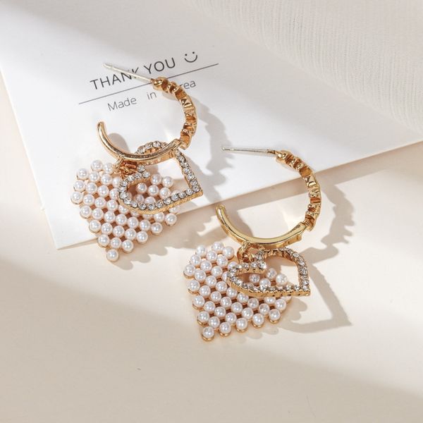 npkds korean trend heart-shaped hollow out pendant fashion stud earrings prevent allergy exquisite crystal tassel earrings gift, Golden
npkds korean trend heart-shaped hollow out pendant fashion stud earrings prevent allergy exquisite crystal tassel earrings gift, Golden