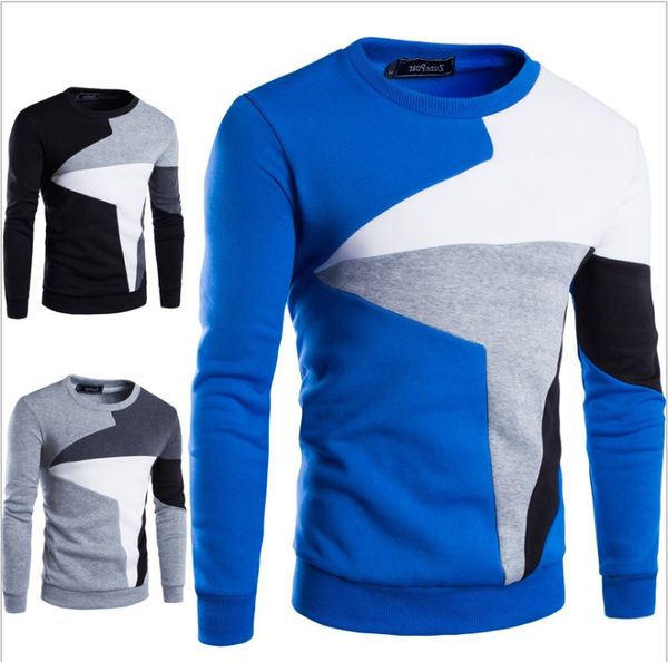 new spring men's contrast color sweater long sleeves hoodies sweatshirts casual pullover hoodies coat outwear plus sizes hoodies men to, Black
new spring men's contrast color sweater long sleeves hoodies sweatshirts casual pullover hoodies coat outwear plus sizes hoodies men to, Black
