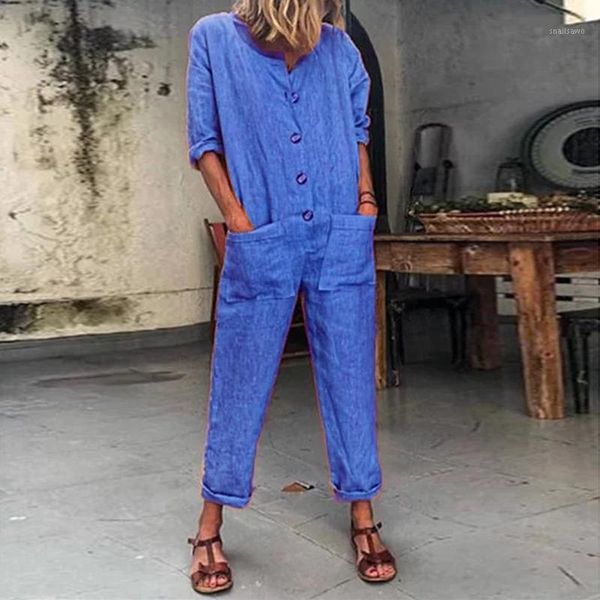 spring womens baggy jumpsuit trousers ladies loose crew neck playsuit romper female long sleeve solid buttom jumpsuit romper1, Black;white
spring womens baggy jumpsuit trousers ladies loose crew neck playsuit romper female long sleeve solid buttom jumpsuit romper1, Black;white