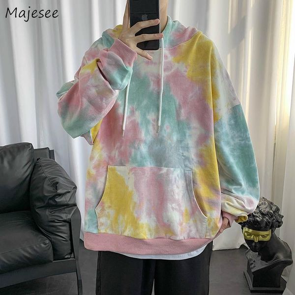 men's hoodies & sweatshirts men with hat tie dye print plus velvet thicken warm males leisure chic trendy street personal outwear loose, Black
men's hoodies & sweatshirts men with hat tie dye print plus velvet thicken warm males leisure chic trendy street personal outwear loose, Black