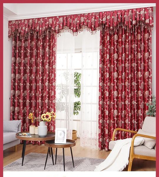 custom curtains red peony jacquard classical european bedroom cloth livingroom blackout curtain tulle valance drape m970
custom curtains red peony jacquard classical european bedroom cloth livingroom blackout curtain tulle valance drape m970