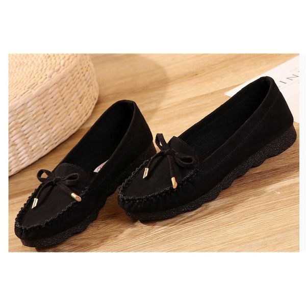 2021 send spring and autumn new style women's flat bottom bowknot mother's cloth shoes 6dmy, Black
2021 send spring and autumn new style women's flat bottom bowknot mother's cloth shoes 6dmy, Black