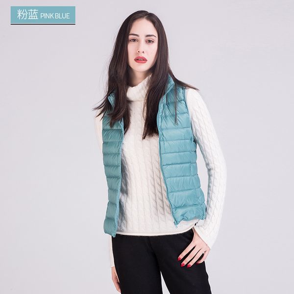 2021 new women's sleeveless ultra light duck vest women slim warm gilet outwear down vests female windproof waistcoat 9k53, Black;white
2021 new women's sleeveless ultra light duck vest women slim warm gilet outwear down vests female windproof waistcoat 9k53, Black;white