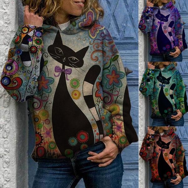 r40 harajuku cat print hoodie women hoody animal printing sweatshirts long sleeves pullover sweatshirt streetwear hoodies, Black
r40 harajuku cat print hoodie women hoody animal printing sweatshirts long sleeves pullover sweatshirt streetwear hoodies, Black