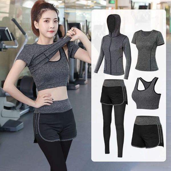 sports suit women's autumn and winter yoga beginners show thin professional morning running clothes season online red quick drying, Gray
sports suit women's autumn and winter yoga beginners show thin professional morning running clothes season online red quick drying, Gray