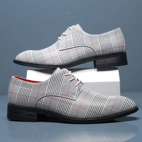 464748 size 2021 new british leather shoes mens large size personalized guy nightclub hairdresser casual handsome lace-up mens leather shoes, Black
464748 size 2021 new british leather shoes mens large size personalized guy nightclub hairdresser casual handsome lace-up mens leather shoes, Black