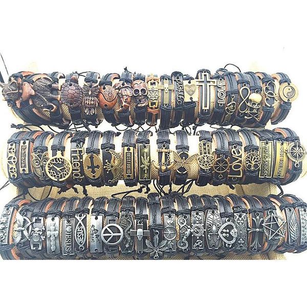 wholesale 100pcs/lot mix style metal leather cuff charm bracelets for men's women's jewe wmtxdz dh_seller2010, Golden;silver
wholesale 100pcs/lot mix style metal leather cuff charm bracelets for men's women's jewe wmtxdz dh_seller2010, Golden;silver