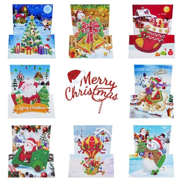 greeting cards christmas card 5d diamond painting kits tree santa claus full drill year
greeting cards christmas card 5d diamond painting kits tree santa claus full drill year