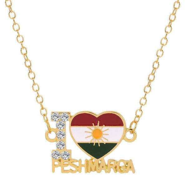 pendant necklaces i love kurdistan flag for women men gold chain crystal necklace accessories national gifts, Silver
pendant necklaces i love kurdistan flag for women men gold chain crystal necklace accessories national gifts, Silver