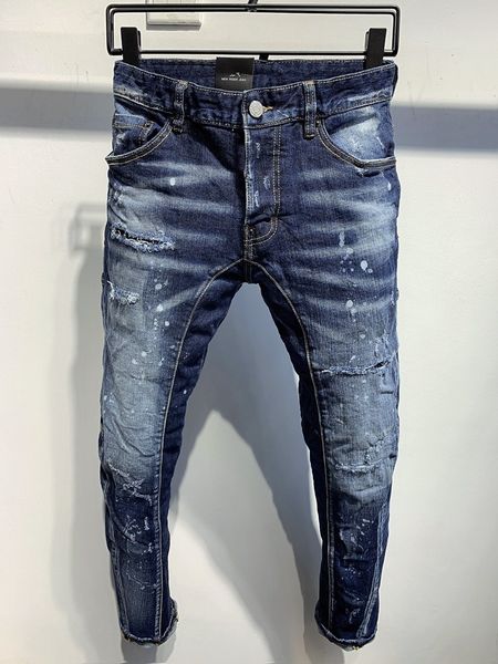 2021 new brand of fashionable european and american mens casual jeans highgrade washing pure hand grinding quality optimization la3880, Blue
2021 new brand of fashionable european and american mens casual jeans highgrade washing pure hand grinding quality optimization la3880, Blue