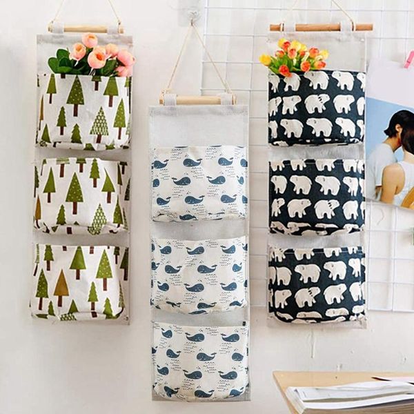 3 Pcs Wall Hanging Storage Bag over the Door Organizer Hanging Pocket with 3 Pockets for Bedroom Bathroom Kitchen
3 Pcs Wall Hanging Storage Bag over the Door Organizer Hanging Pocket with 3 Pockets for Bedroom Bathroom Kitchen