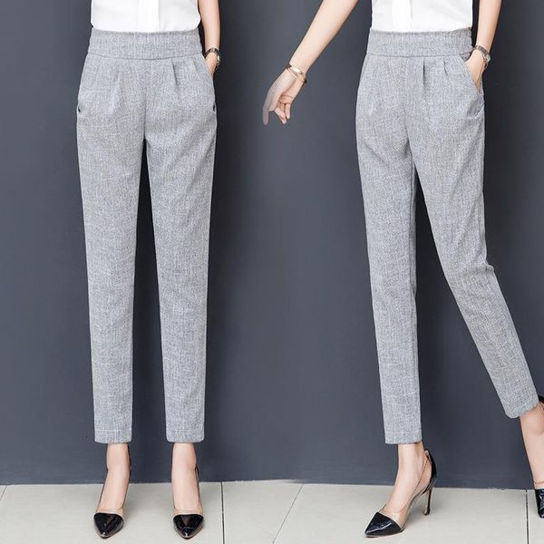 2019 new women long pants fashion casual ladies ladies pants 099 drop shipping good quality, Black;white