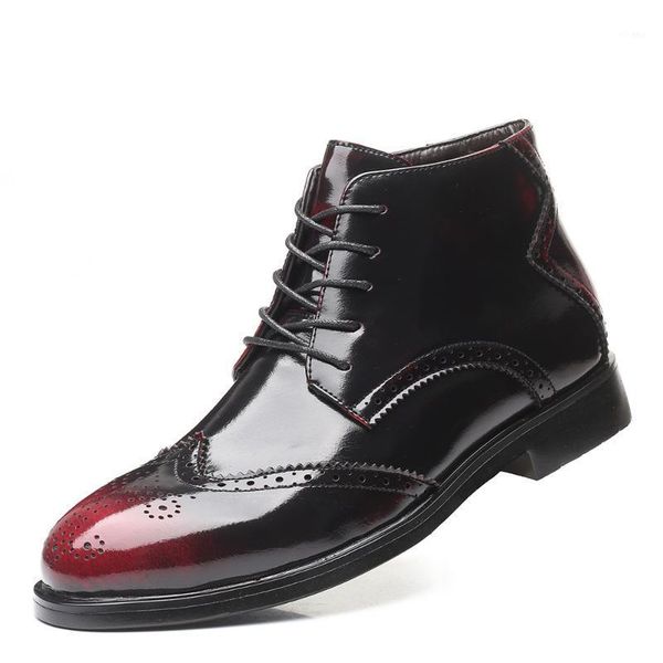 boots casual men shoes pointed toe leather lace-up british vintage autumn winter plus size1, Black
boots casual men shoes pointed toe leather lace-up british vintage autumn winter plus size1, Black