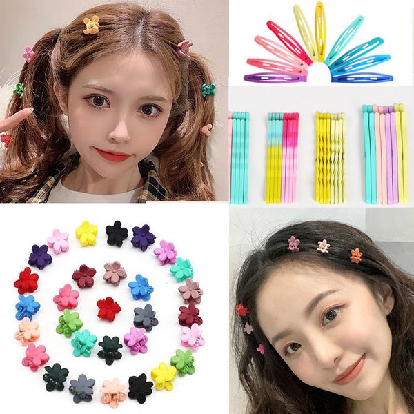 fashionable hair clips candy-colored small flowers side clips hairpin color word clip for trendy female gifts, Black;brown
fashionable hair clips candy-colored small flowers side clips hairpin color word clip for trendy female gifts, Black;brown