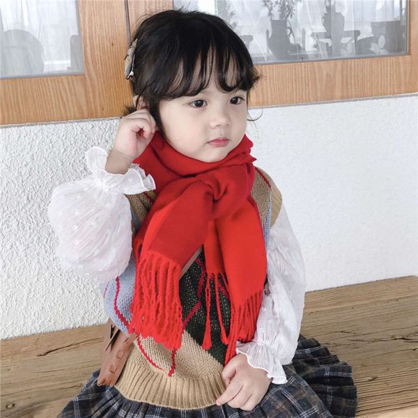 new cashmere autumn pure children's winter and warm neck student double-sided fashion versatile baby scarf female 87n5, Red;brown
new cashmere autumn pure children's winter and warm neck student double-sided fashion versatile baby scarf female 87n5, Red;brown