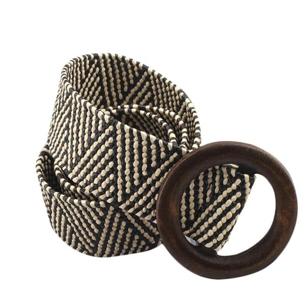 vintage boho braided waist belt round wooden smooth buckle women ladies harajuku fake straw wide belt jeans dress belts 95cm, Black;brown
vintage boho braided waist belt round wooden smooth buckle women ladies harajuku fake straw wide belt jeans dress belts 95cm, Black;brown