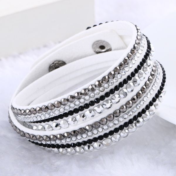 factory9uy6deluxe new fashion multilayer leather wrap bracelets slake charm bangles with sparkling crystal women sandy beach fine j
factory9uy6deluxe new fashion multilayer leather wrap bracelets slake charm bangles with sparkling crystal women sandy beach fine j