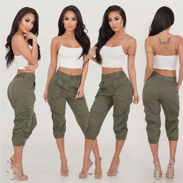s-2xl женские грузовые брюки с высокой талией jogger skinny брюки карманы растягивающие плиссированные капри длины брюки в великобритании, Black;white
s-2xl женские грузовые брюки с высокой талией jogger skinny брюки карманы растягивающие плиссированные капри длины брюки в великобритании, Black;white
