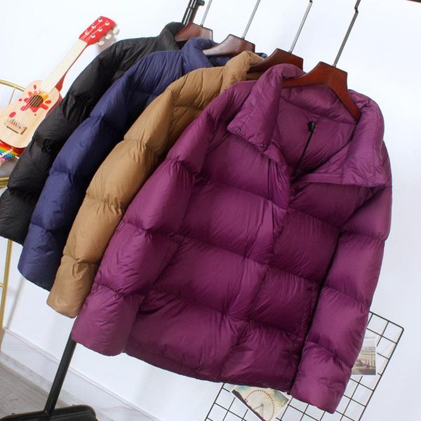 down jacket for women 2021 new bread with thick short stand-up collar light white eiderdown jacket for women, Black
down jacket for women 2021 new bread with thick short stand-up collar light white eiderdown jacket for women, Black