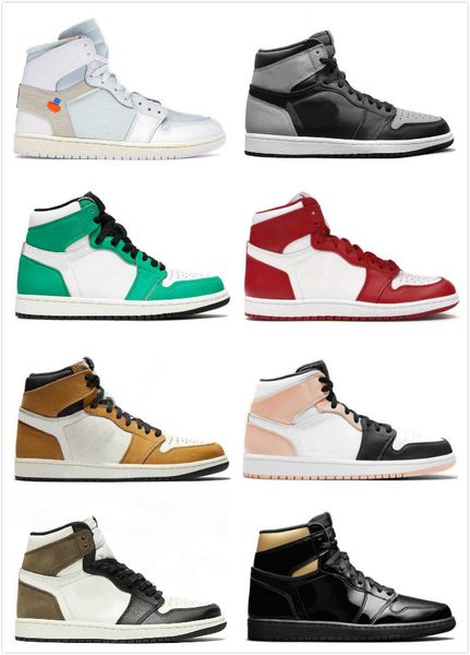 with box 2021 new arrival volt gold jumpman 1 1s high obsidian unc patent basketball shoes twist dark mohca mens womens trainers sneakers
with box 2021 new arrival volt gold jumpman 1 1s high obsidian unc patent basketball shoes twist dark mohca mens womens trainers sneakers