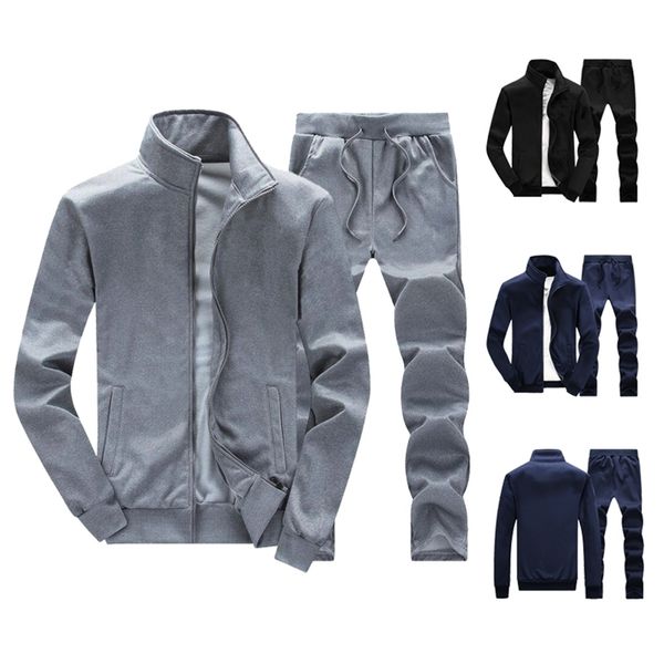 jogger sets romper solid color tracksuit fleece men's active sweat suit sweatshirts hoodie men support diy printed 201210, Gray
jogger sets romper solid color tracksuit fleece men's active sweat suit sweatshirts hoodie men support diy printed 201210, Gray