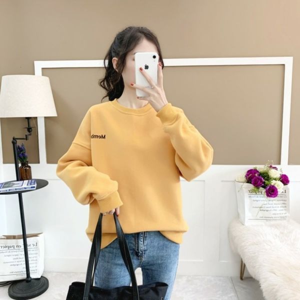 and sweater spring 2020 autumn women's new loose korean fashion long sleeve large round neck, Black
and sweater spring 2020 autumn women's new loose korean fashion long sleeve large round neck, Black