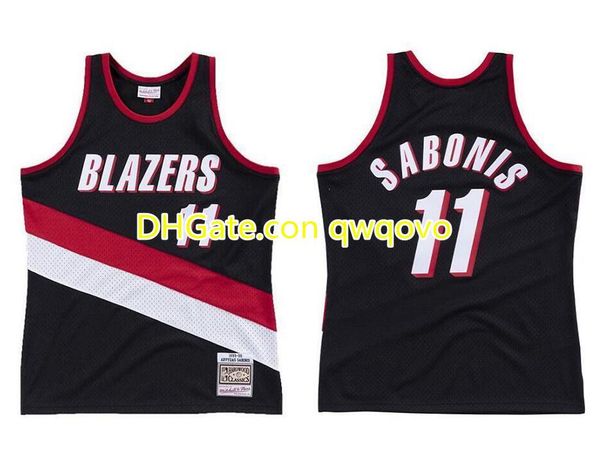men's basketball portland trail blazers 11 arvydas sabonis mitchell & ness 1999-00 hardwoods classics authentic jersey, Black;red
men's basketball portland trail blazers 11 arvydas sabonis mitchell & ness 1999-00 hardwoods classics authentic jersey, Black;red