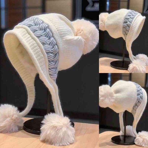 women winter warm thicken plush cable knit bomber hat solid color cute pompom windproof snow ski earflap trapper cap, Blue;gray
women winter warm thicken plush cable knit bomber hat solid color cute pompom windproof snow ski earflap trapper cap, Blue;gray