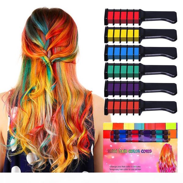 wholesale temporary hair color chalk combs kit 6 pcs fashion colorful girls party cosplay halloween hair salon dyeing combs
wholesale temporary hair color chalk combs kit 6 pcs fashion colorful girls party cosplay halloween hair salon dyeing combs
