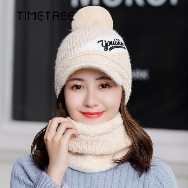 berets winter warm two-piece scarf plush thickening women's hat beanies outdoor casual windproof soft hats wool female caps, Blue;gray
berets winter warm two-piece scarf plush thickening women's hat beanies outdoor casual windproof soft hats wool female caps, Blue;gray