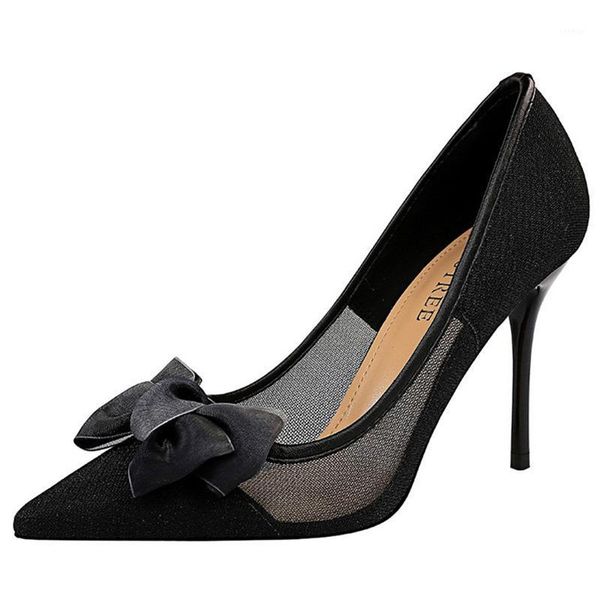 women pumps high heels bow-knot office ladies shoes mesh thin heel shoes pointed stiletto heels women chaussure femme1, Black
women pumps high heels bow-knot office ladies shoes mesh thin heel shoes pointed stiletto heels women chaussure femme1, Black