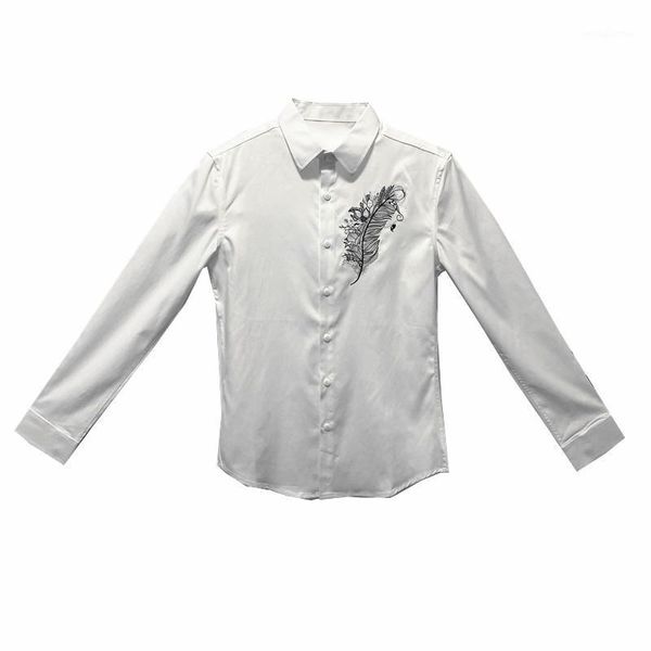 men's casual shirts mens clothing fashion floral embroidery slim fit men's long sleeve dress fashion1, White;black
men's casual shirts mens clothing fashion floral embroidery slim fit men's long sleeve dress fashion1, White;black