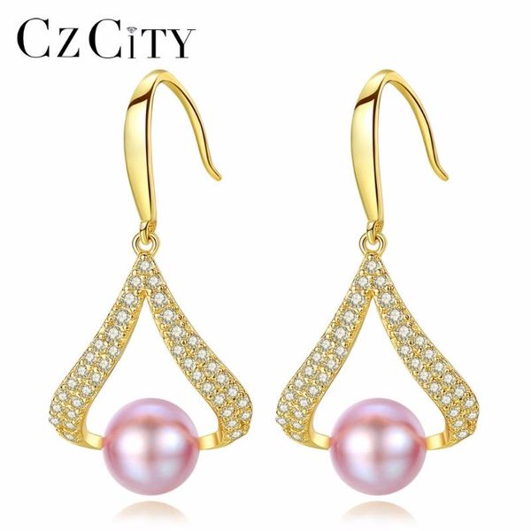 dangle & chandelier czcity fashion round fresh natural pearl drop earrings for women 925 silver sterling temperament female jewelry
dangle & chandelier czcity fashion round fresh natural pearl drop earrings for women 925 silver sterling temperament female jewelry