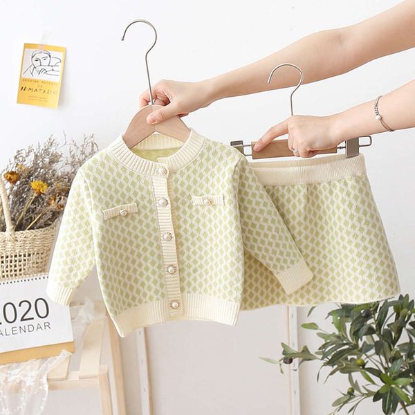 sweater 2020 children's autumn clothing winter two piece korean baby plaid girls' knitted and skirt set c22i, Blue
sweater 2020 children's autumn clothing winter two piece korean baby plaid girls' knitted and skirt set c22i, Blue