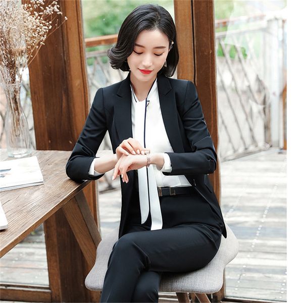 professional woman pants suit pure color business formal slim long sleeve blazer with trousers office ladies ol uniform designs q1215, White
professional woman pants suit pure color business formal slim long sleeve blazer with trousers office ladies ol uniform designs q1215, White