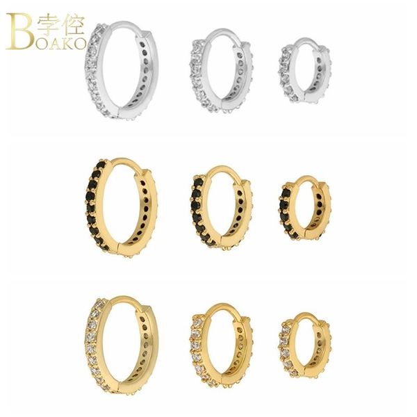 boako huggie earrings 100% real 925 sterling silver hoop earrings for women zircon cz round earrings wedding jewelry ohrringe, Golden;silver
boako huggie earrings 100% real 925 sterling silver hoop earrings for women zircon cz round earrings wedding jewelry ohrringe, Golden;silver