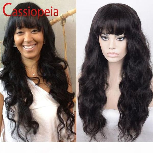 long brazilian wavy full lace wigs with full bangs glueless virgin human hair wet and wavy lace front wigs for black women wavy, Black;brown
long brazilian wavy full lace wigs with full bangs glueless virgin human hair wet and wavy lace front wigs for black women wavy, Black;brown