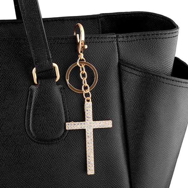 charm blingbling keychain creative crystal pendant cross rhinestone keyring car key holder bag key chain fashion accessories kimter-k288fa
charm blingbling keychain creative crystal pendant cross rhinestone keyring car key holder bag key chain fashion accessories kimter-k288fa