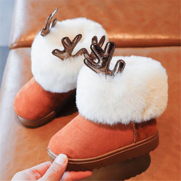children snow boots 2020 winter new boys thicken warm cotton boots girls fashion christmas deer short boot children furry children boots, Black;grey
children snow boots 2020 winter new boys thicken warm cotton boots girls fashion christmas deer short boot children furry children boots, Black;grey