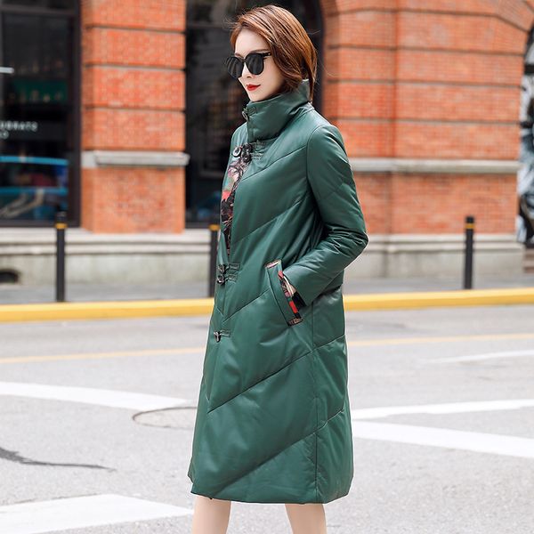 down, women's coat 2020, long, 100%, lambskin, genuine leather jacket, mfxm1920 kj3694 thick printing jackets bfum, Black
down, women's coat 2020, long, 100%, lambskin, genuine leather jacket, mfxm1920 kj3694 thick printing jackets bfum, Black